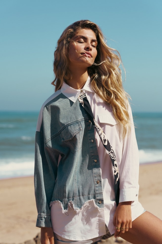 "Jeans" photoshoot by Julia Yatel, fashion brands photographer and makeup artist
