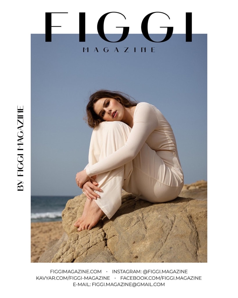 Magazine cover by Julia Yatel, fashion brands photographer and makeup artist in Portugal