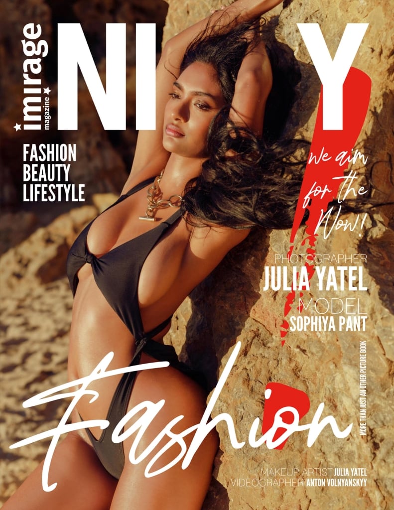 Magazine cover by Julia Yatel, fashion brands photographer and makeup artist in Portugal