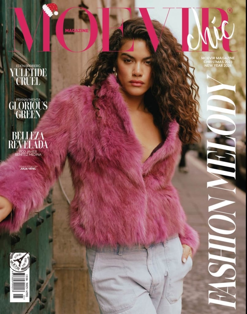 Magazine cover by Julia Yatel, fashion brands photographer and makeup artist in Portugal