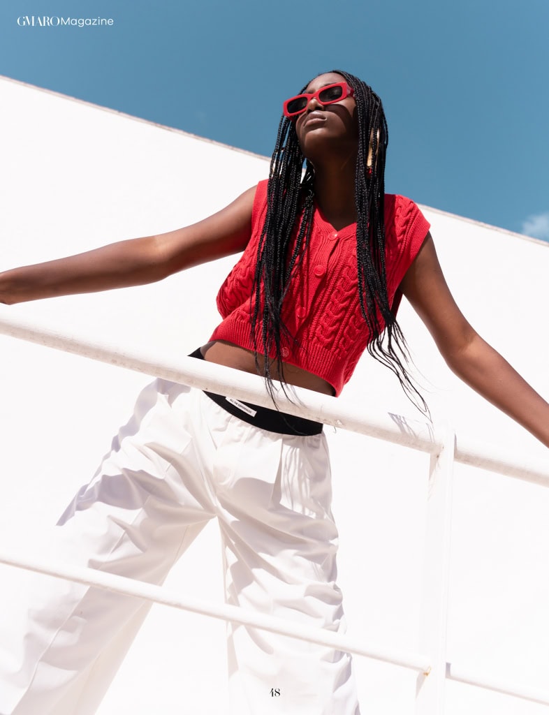 "Izaura" shoot by Julia Yatel, fashion brands photographer and makeup artist in Portugal