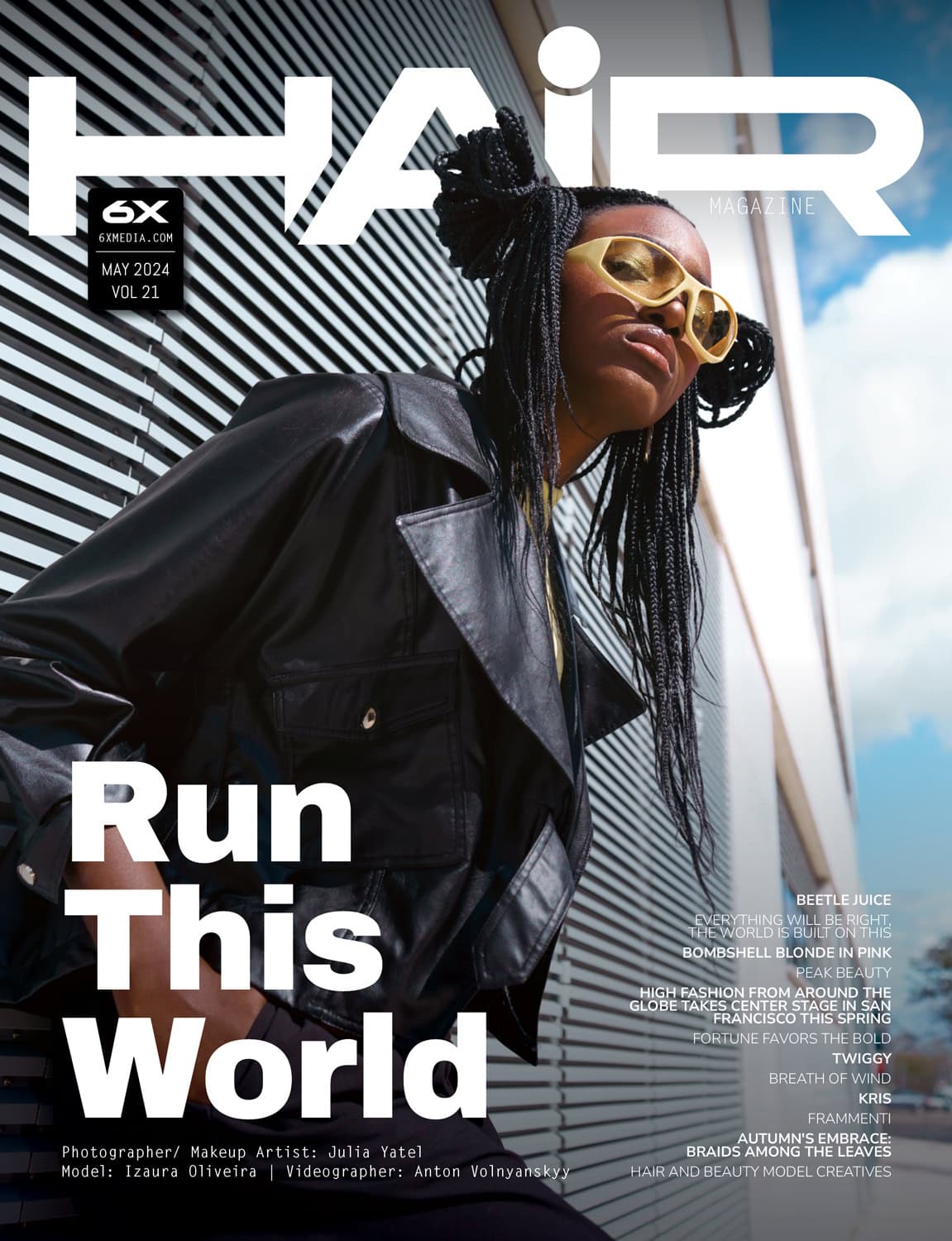 "Run This World" shoot by Julia Yatel, fashion brand photographer and makeup artist in Portugal