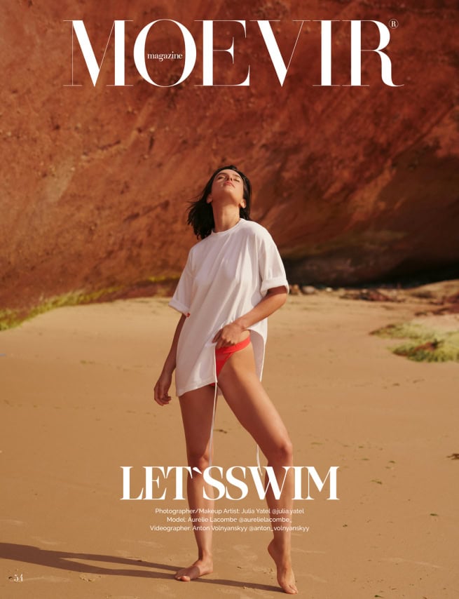 "Storm" shoot by Julia Yatel, fashion brand photographer and makeup artist in Portugal