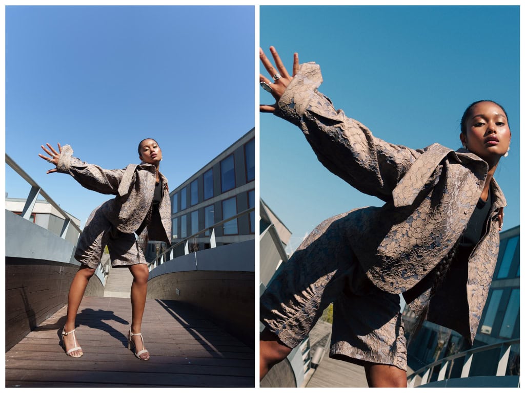 Difference between RAW and retouched photos article by Julia Yatel, fashion brand photographer and makeup artist in Portugal