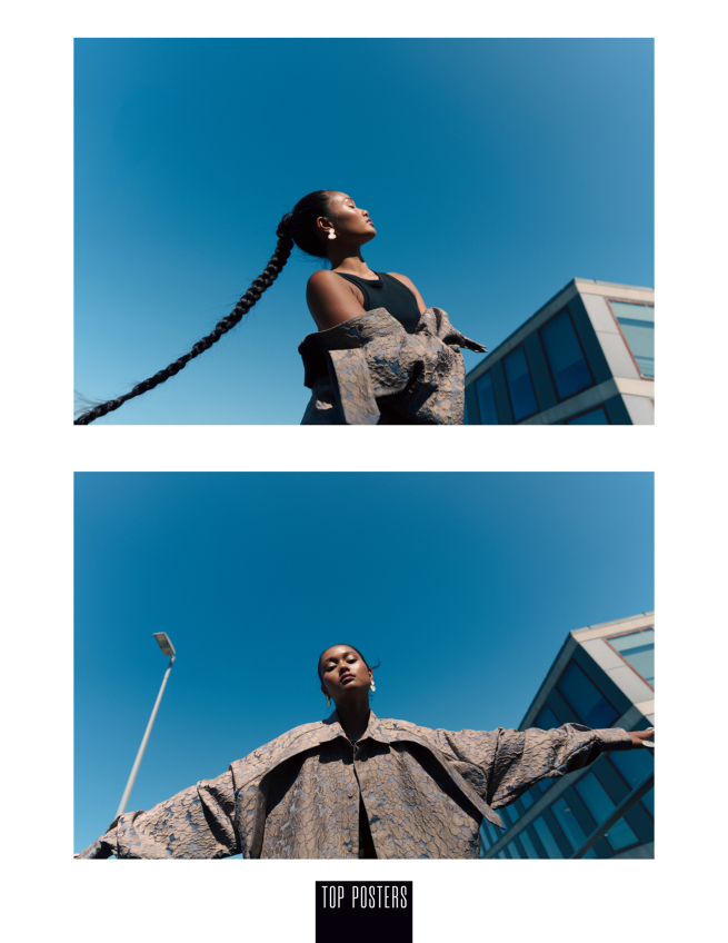 "Posters" shoot by Julia Yatel, fashion brand photographer in Portugal