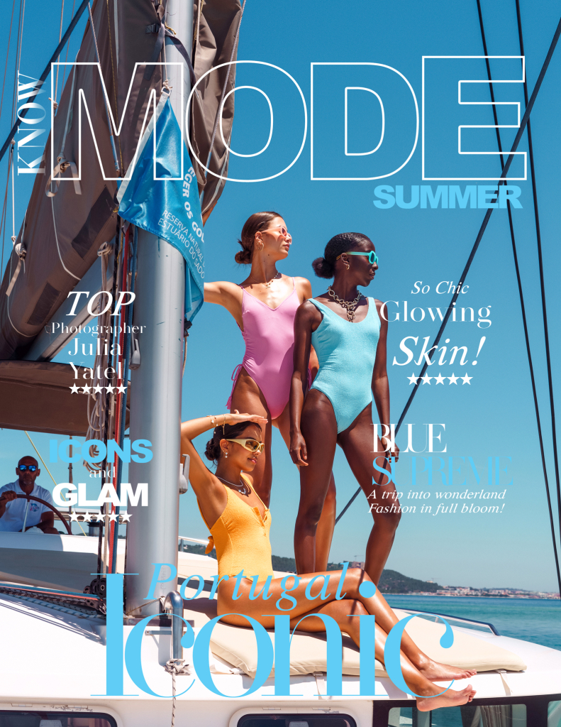 Magazine cover by Julia Yatel, fashion brands photographer in Lisbon