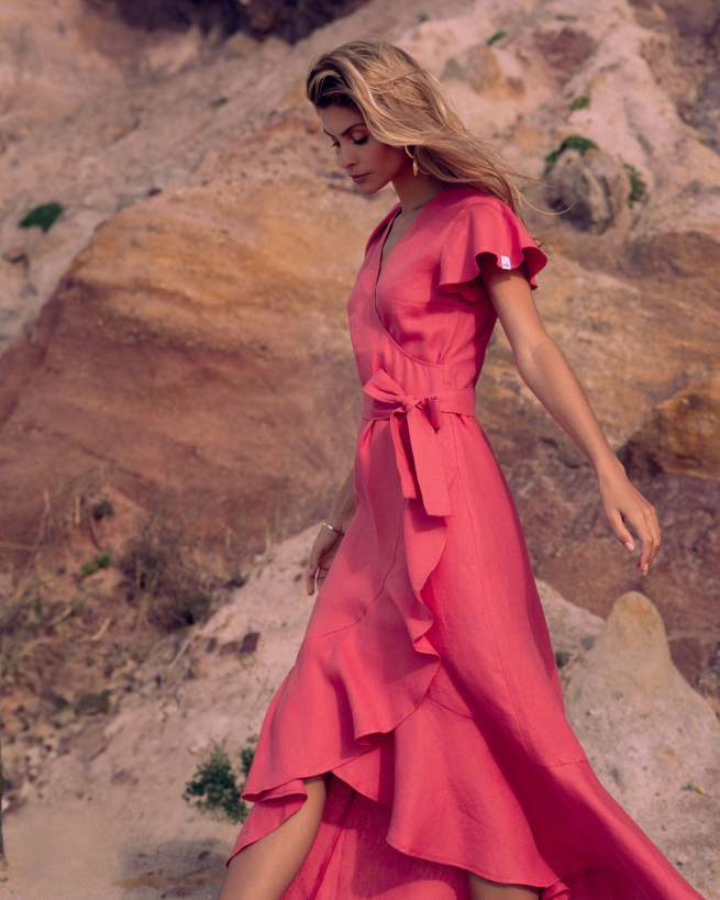 "Coral" shoot by Julia Yatel, fashion brand photographer and makeup artist in Portugal