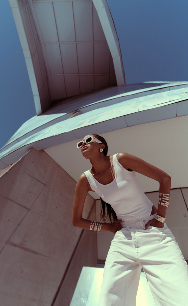 "Wide" shoot by Julia Yatel, fashion brand photographer and makeup artist in Portugal