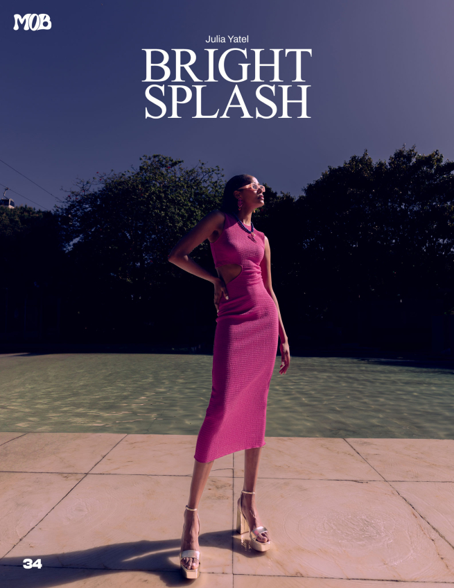 "Magenta" shoot by Julia Yatel, fashion brand photographer and makeup artist in Portugal
