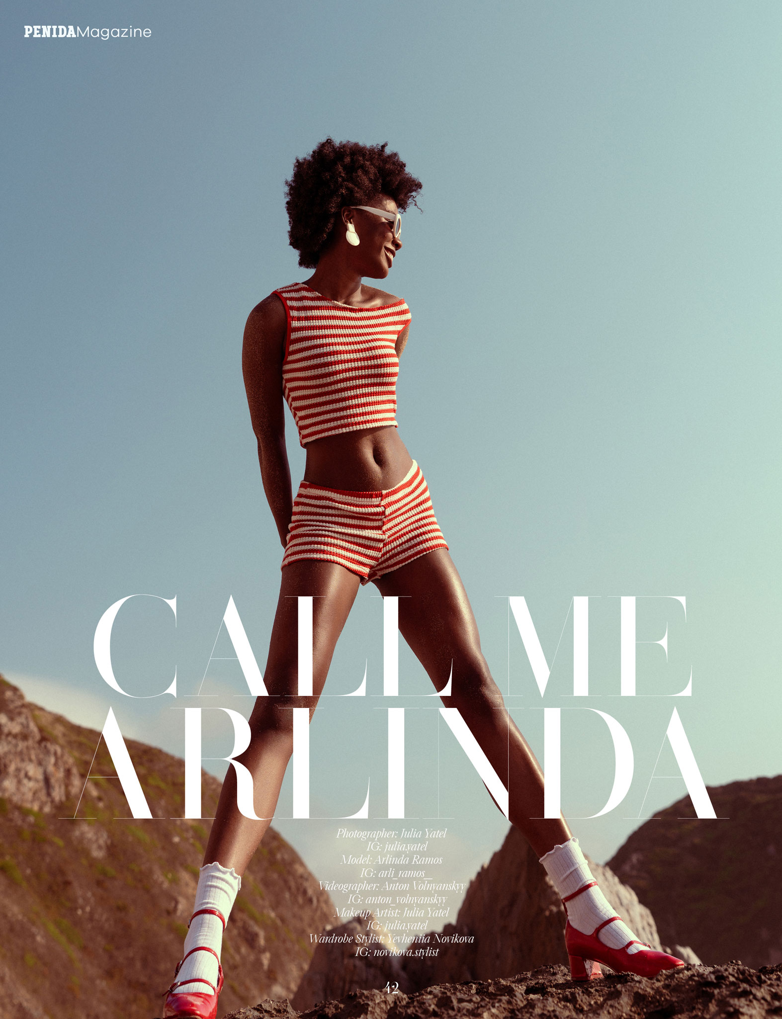 "Arlinda" shoot by Julia Yatel, fashion brand photographer and makeup artist in Lisbon